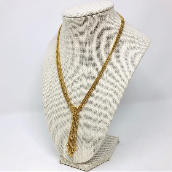 Sterling silver with gold overlay, layered tassel necklace, made in Peru - Picture 2 of 7
